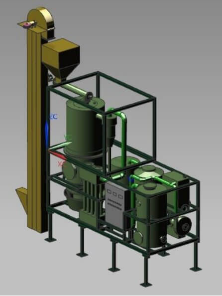 Biomass gasifier (container type)