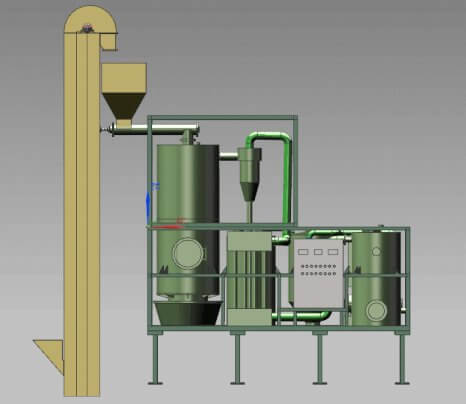 Biomass gasifier (container type)